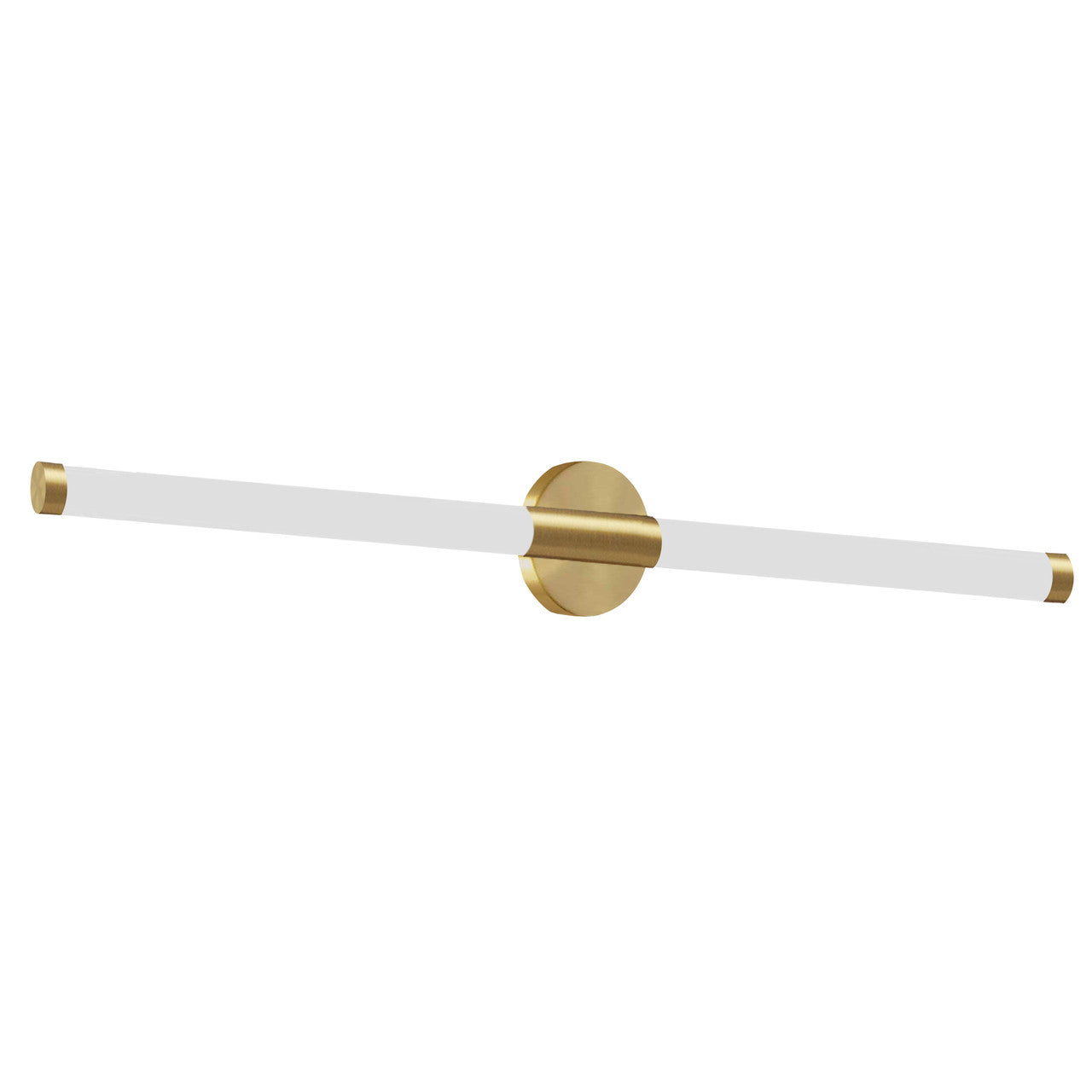 Dainolite 20W Wall Sconce, Aged Brass w/ White Acrylic Diffuser CVT-3620LEDW-AGB