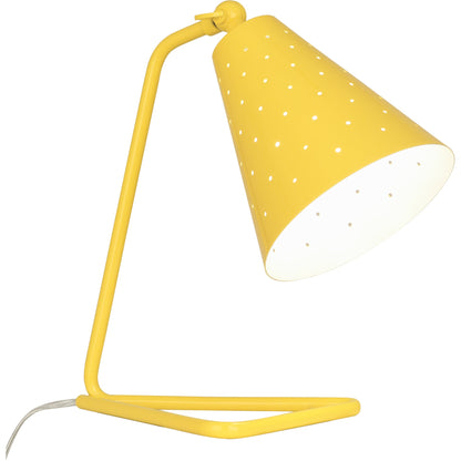 Robert Abbey  Pierce Accent Lamp in Canary Yellow Gloss Finish CY988