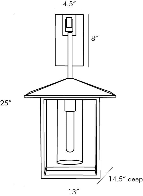 Arteriors Home Temple Sconce DB49010