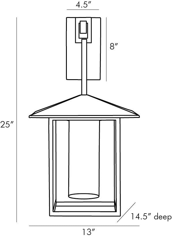 Arteriors Home Temple Sconce DB49011