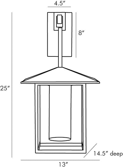 Arteriors Home Temple Sconce DB49011