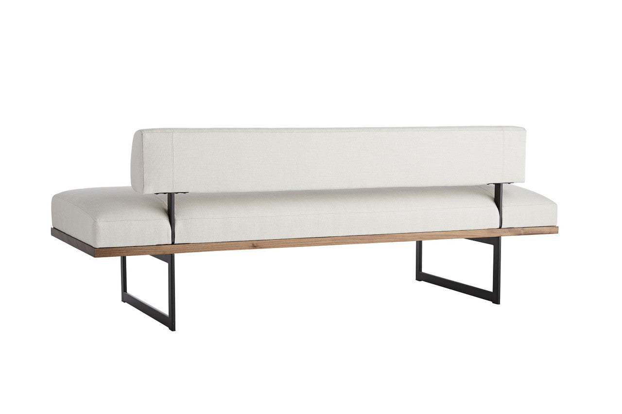 Arteriors Home Tuck Bench Bone Linen DB8001