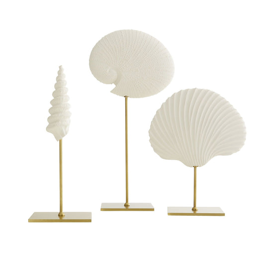 Arteriors Home Shell Sculptures, Set of 3 DC9000