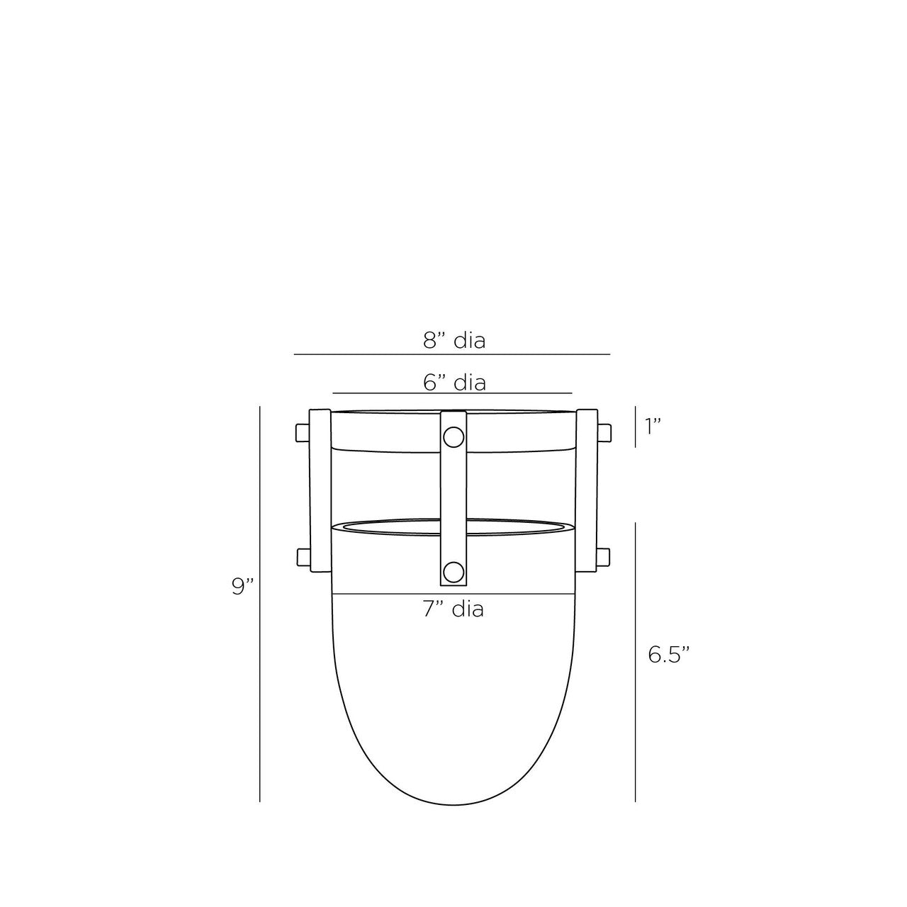 Arteriors Home Toren Flush Mount DFC04