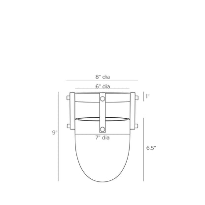 Arteriors Home Toren Flush Mount DFC04