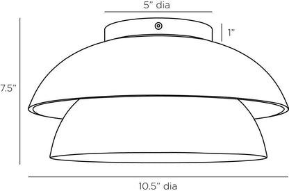 Arteriors Home Amani Flush Mount DFI04