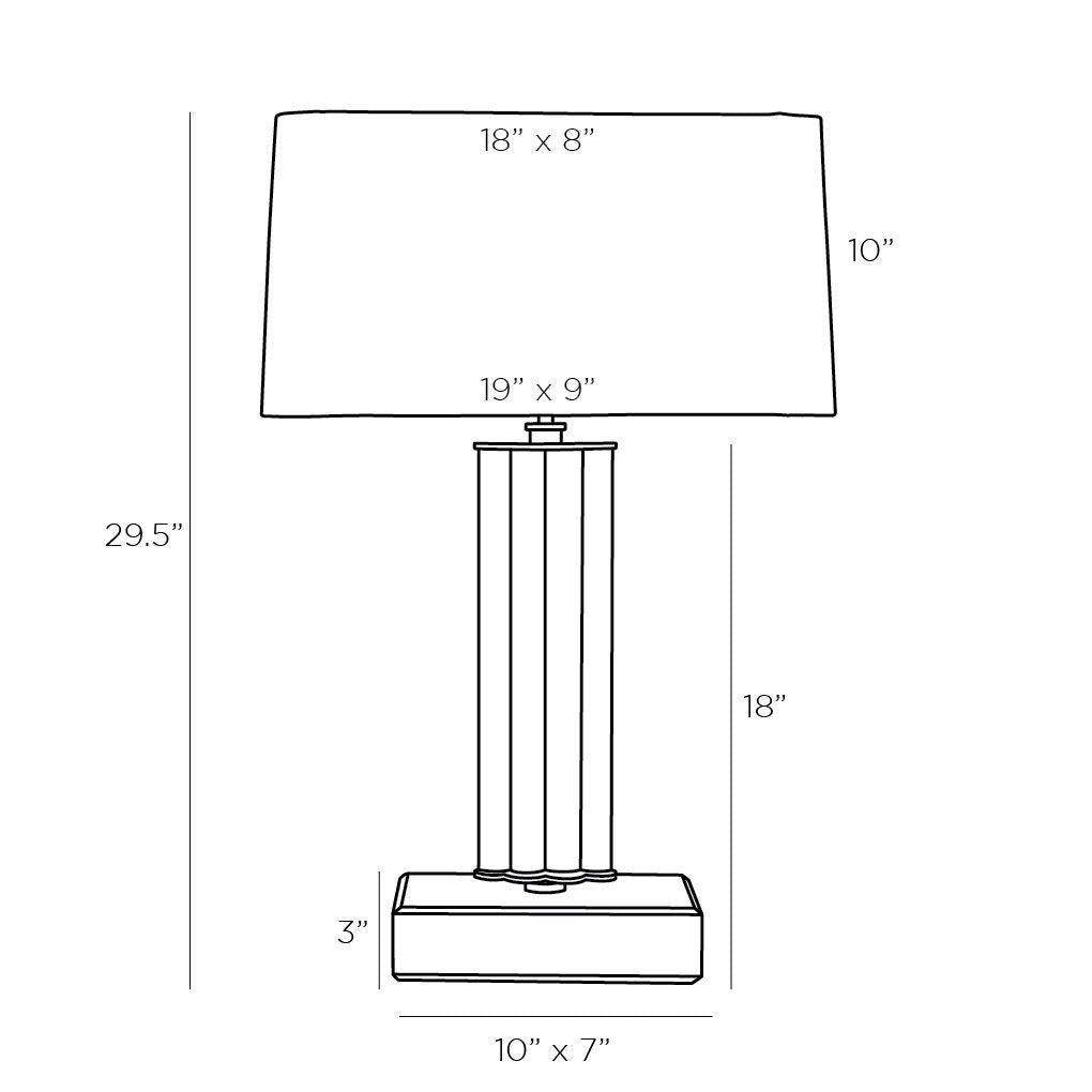 Arteriors Home Eckart Lamp DJ49003-154