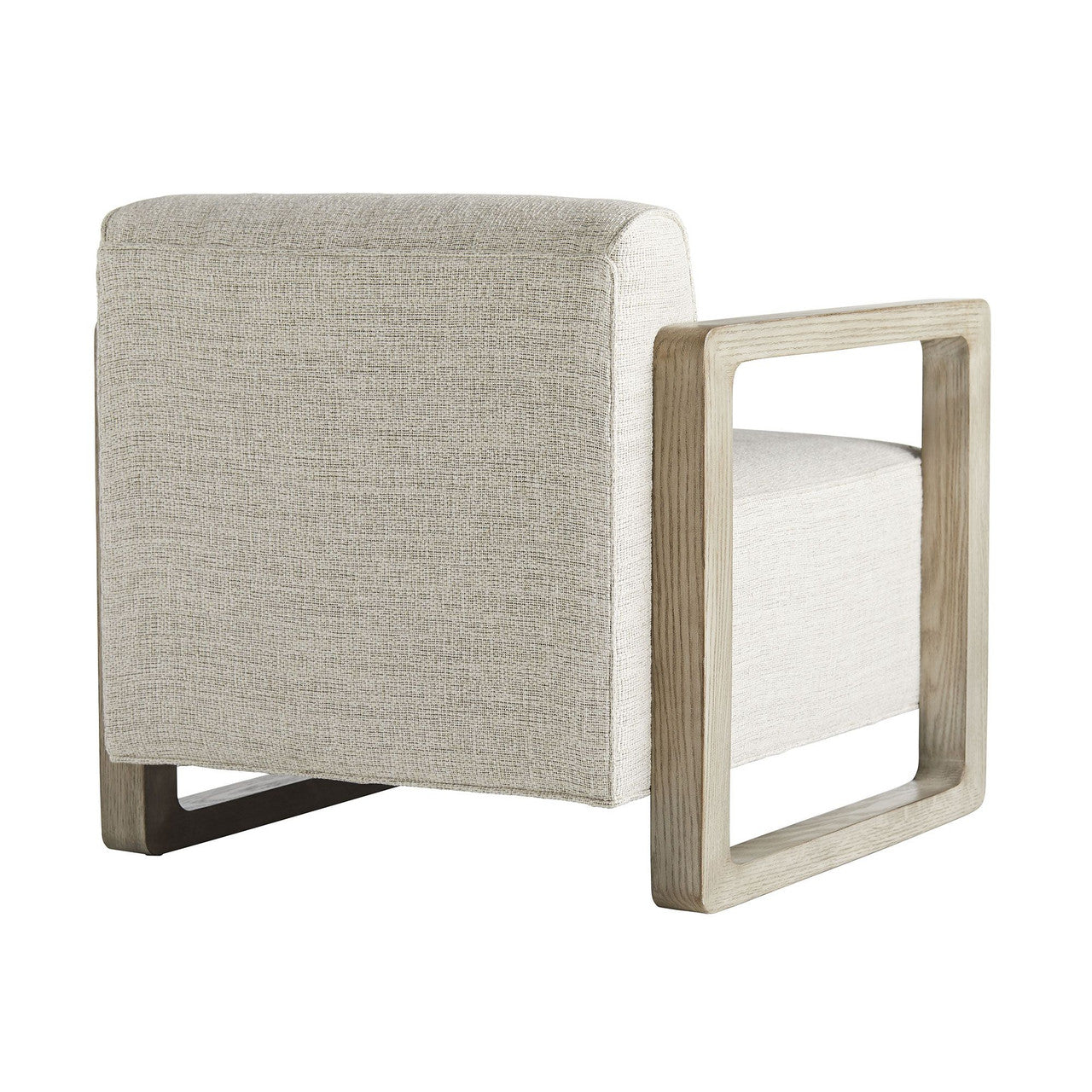 Arteriors Home Duran Chair Fieldstone Grey Linen Smoke DJ8079