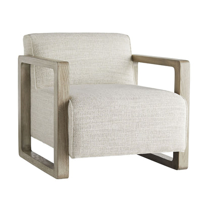 Arteriors Home Duran Chair Fieldstone Grey Linen Smoke DJ8079