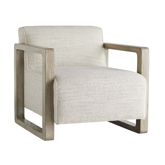 Arteriors Home Duran Chair Fieldstone Grey Linen Smoke DJ8079