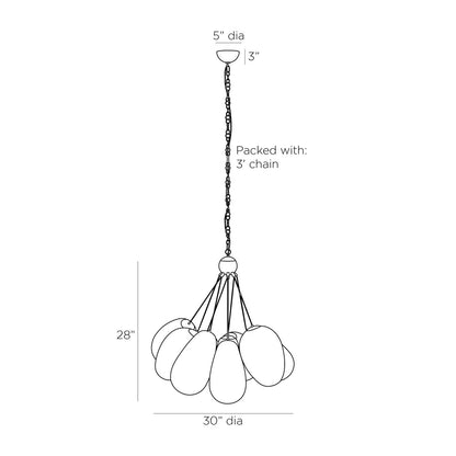 Arteriors Home Wilkes Chandelier DMC02