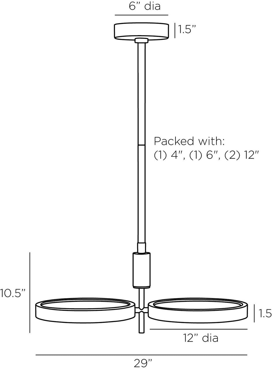 Arteriors Home Alexander Chandelier DMC10