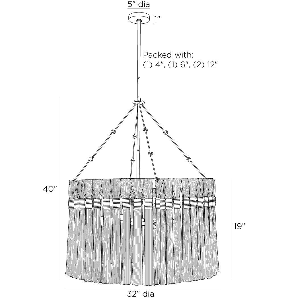 Arteriors Home Dutchess Chandelier DMC24