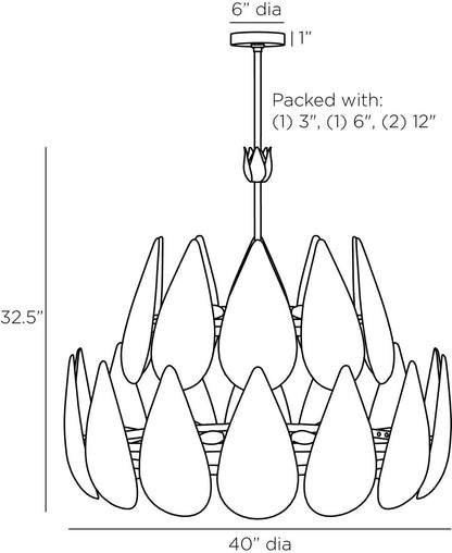 Arteriors Home Anastasia Chandelier DMI09