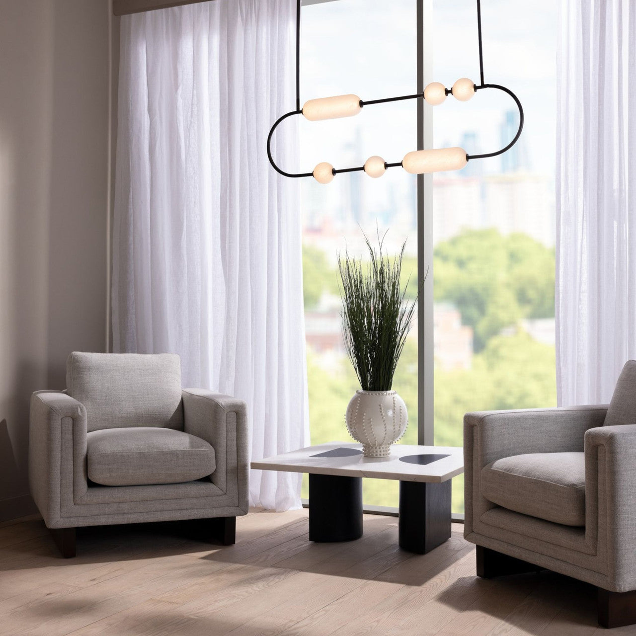 Arteriors Home Tenzin Chandelier DRC03