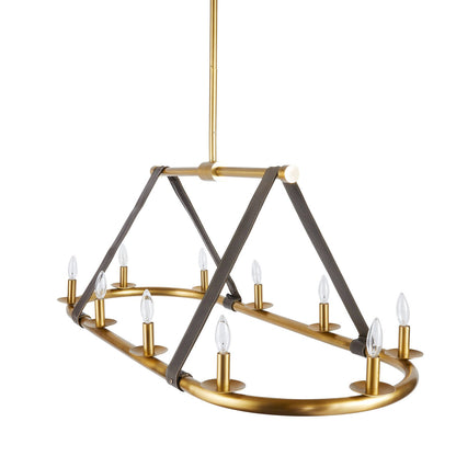 Arteriors Home Englewood Linear Chandelier DRI02