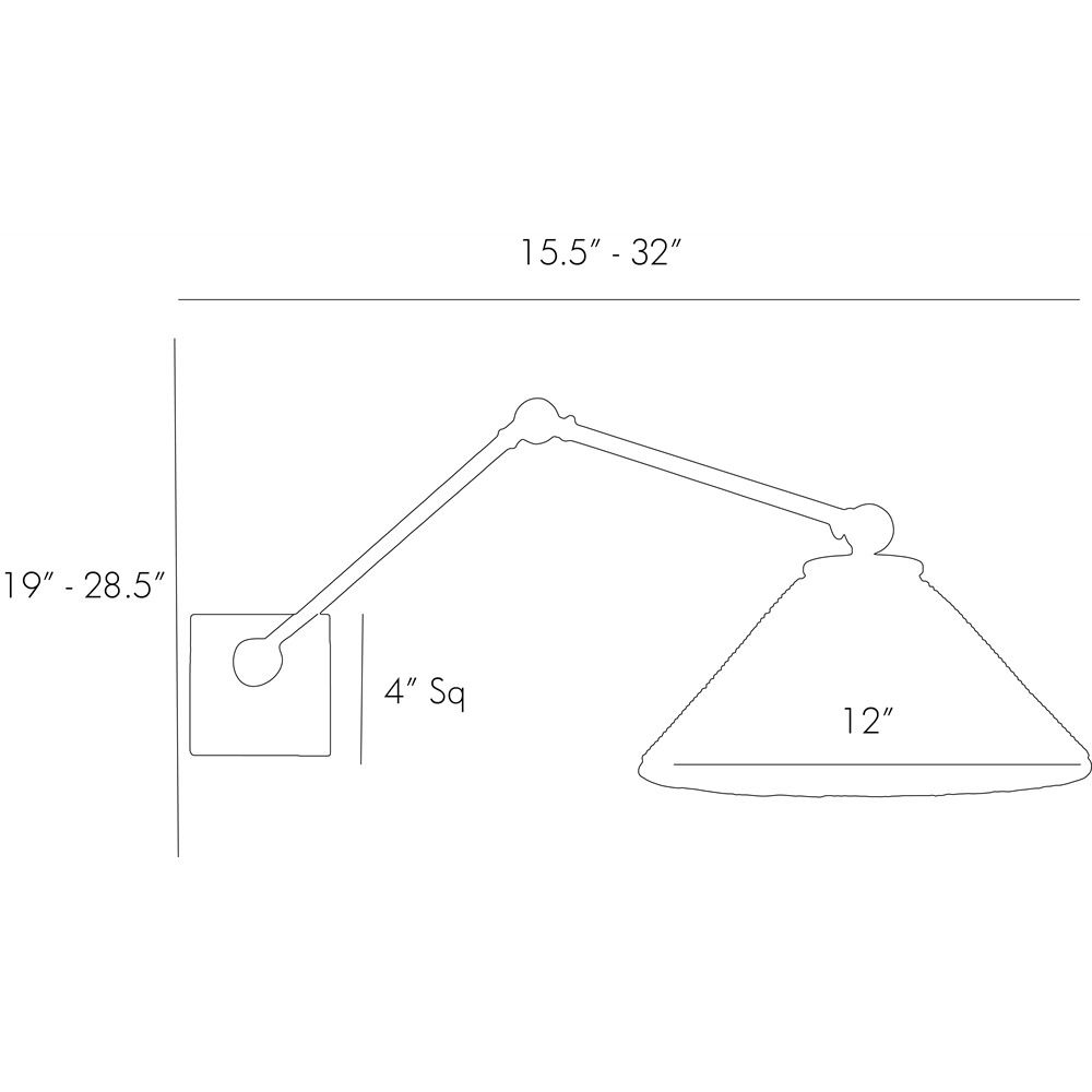 Arteriors Home Padma Sconce DS49016