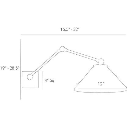 Arteriors Home Padma Sconce DS49016