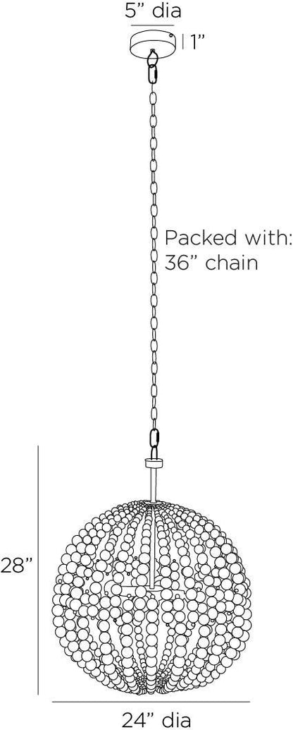 Arteriors Home Emma Chandelier DSS02