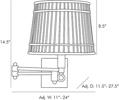 Arteriors Home Sea Island Sconce DW49003