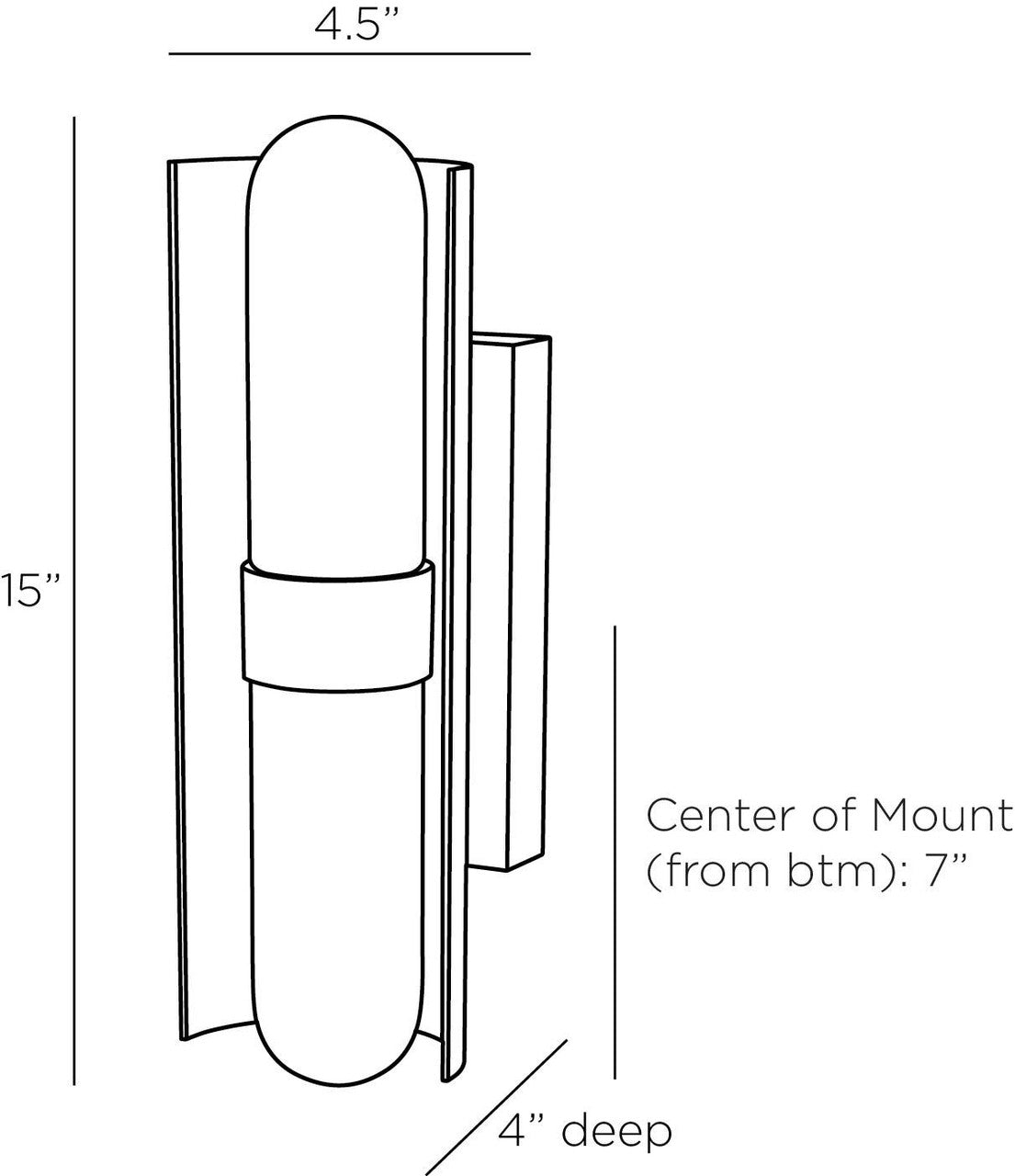 Arteriors Home Bretman Sconce DWC26