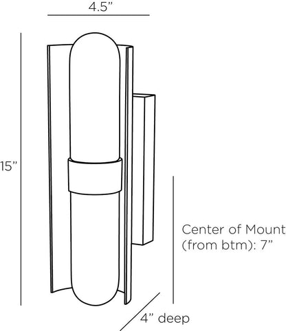 Arteriors Home Bretman Sconce DWC26