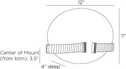 Arteriors Home Fresno Sconce DWC46