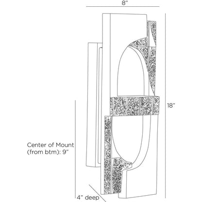 Arteriors Home Graham Sconce DWC60