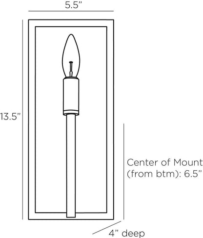 Arteriors Home Avanti Sconce DWI13