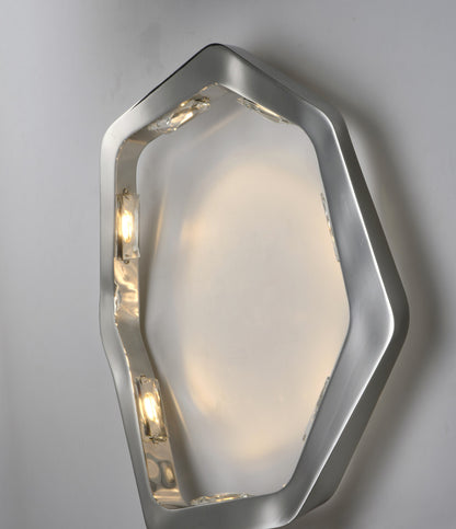 ET2 Contemporary Lighting Boulder LED Wall Sconce in Polished Chrome E20024-PC