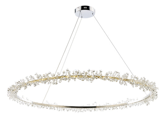 ET2 Contemporary Lighting Bracelet LED Pendant in Polished Chrome E21213-20PC