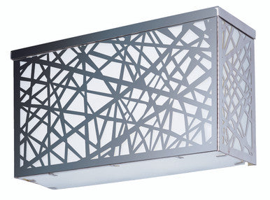 ET2 Contemporary Lighting Inca LED Large Outdoor Wall Sconce in Polished Chrome E21336-61PC