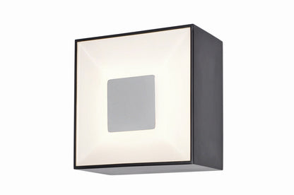 ET2 Contemporary Lighting Collage LED Flush/Wall Mount in Black E21360-61BK