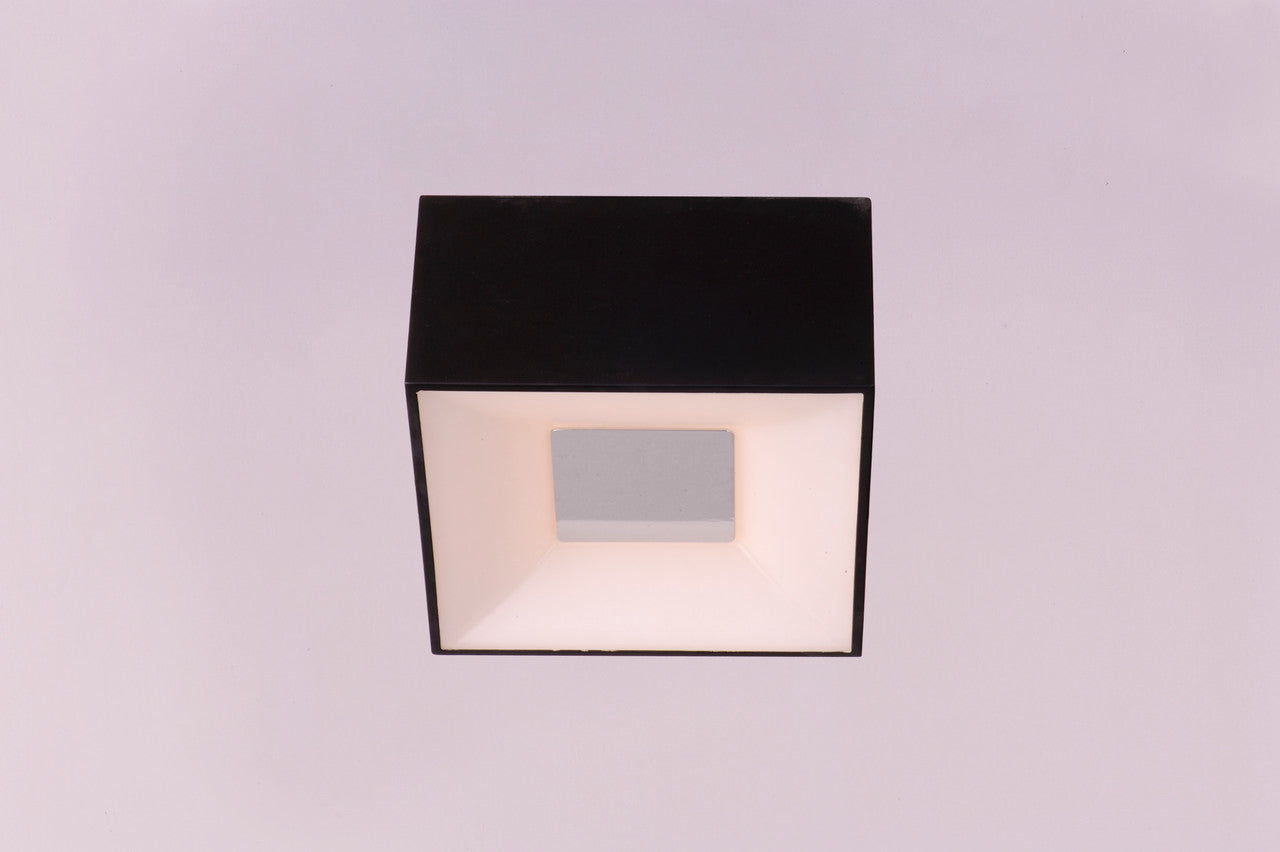 ET2 Contemporary Lighting Collage LED Flush/Wall Mount in Black E21360-61BK