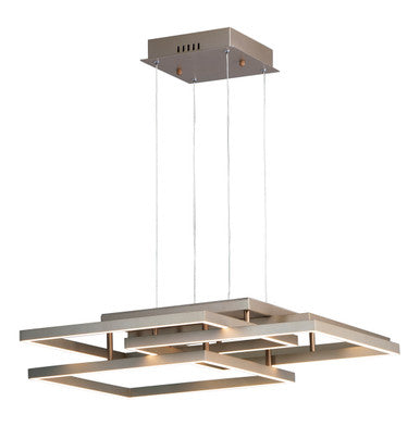 ET2 Contemporary Lighting Traverse LED Pendant in Champagne E21516-CHP