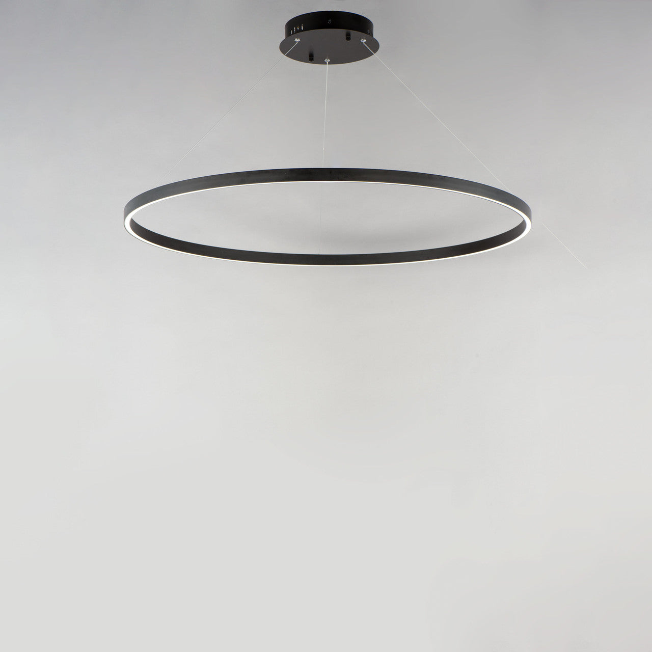 ET2 Contemporary Lighting Groove 40" LED Pendant WiZ in Black E22728-BK