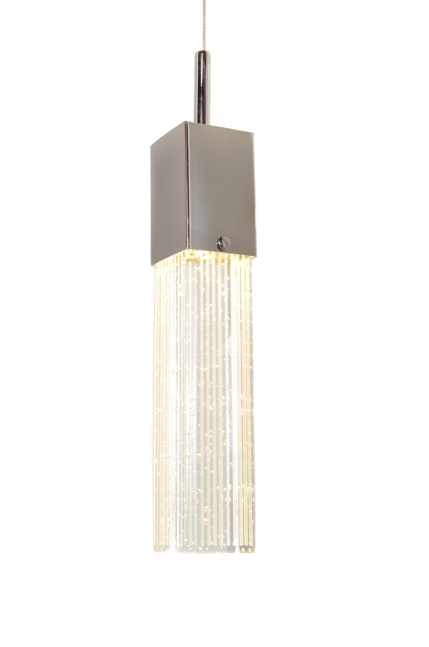 ET2 Contemporary Lighting Fizz III 7-Light LED Pendant in Polished Chrome E22767-89PC