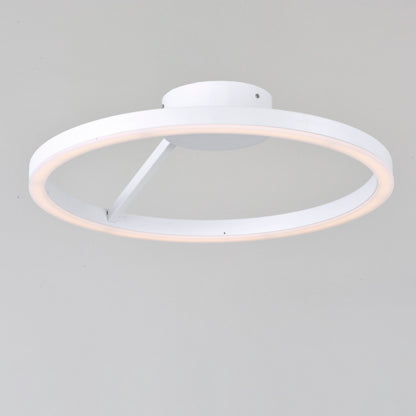 ET2 Contemporary Lighting Cirque LED Flush / Wall Mount in Matte White E22841-MW