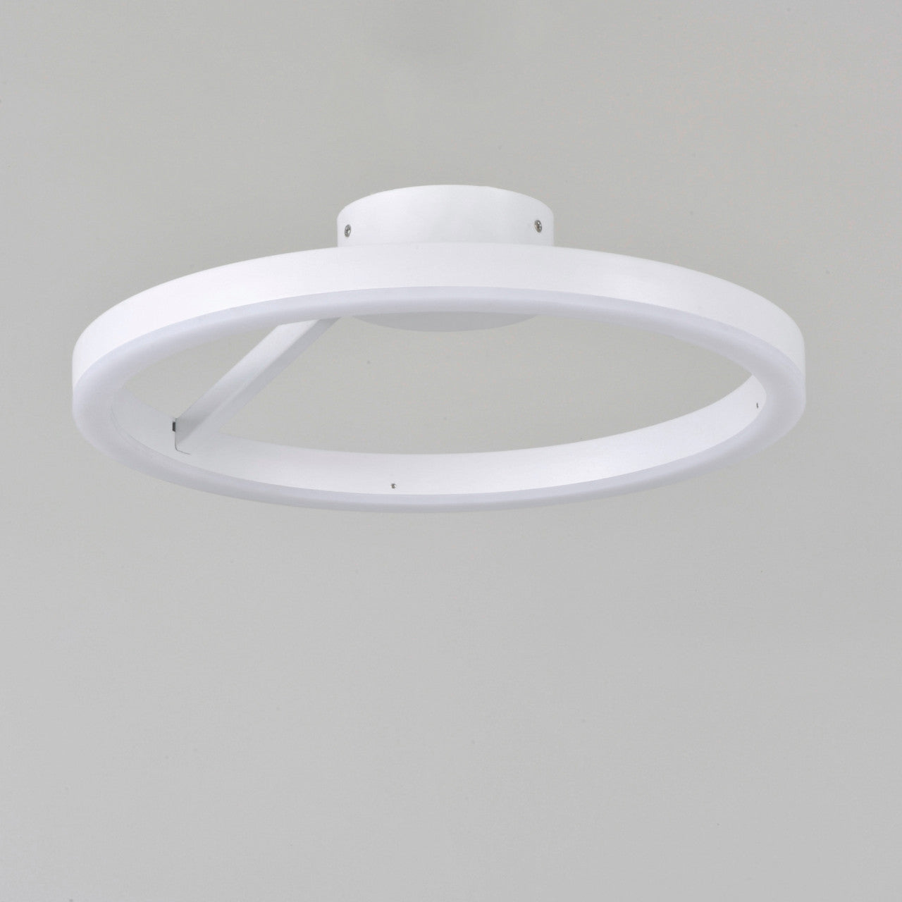 ET2 Contemporary Lighting Cirque LED Flush / Wall Mount in Matte White E22841-MW