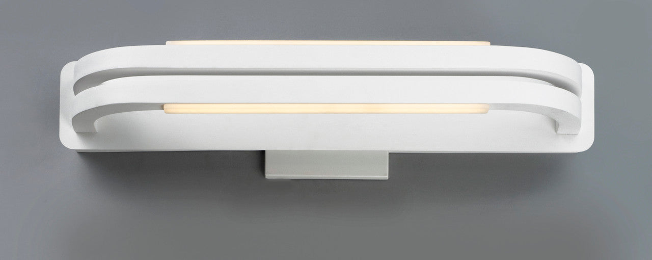 ET2 Contemporary Lighting Jibe LED Wall Sconce / Flush Mount in Matte White E23202-MW