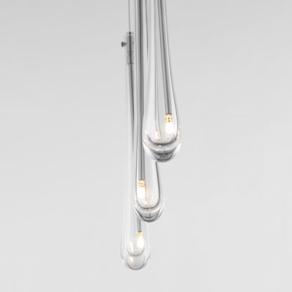 ET2 Contemporary Lighting Stillo 3-Light LED Pendant in Satin Nickel E24213-122SN