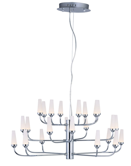 ET2 Contemporary Lighting Candela LED Pendant in Polished Chrome E24363-09PC