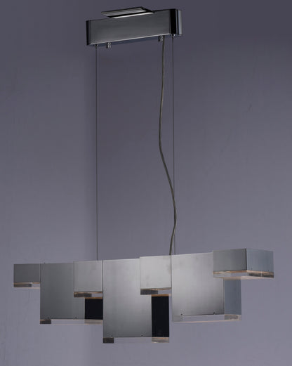 ET2 Contemporary Lighting Pizzazz LED Pendant in Polished Chrome E24466-160PC