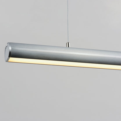 ET2 Contemporary Lighting Continuum 36" LED Pendant in Satin Aluminum E26003-90SA