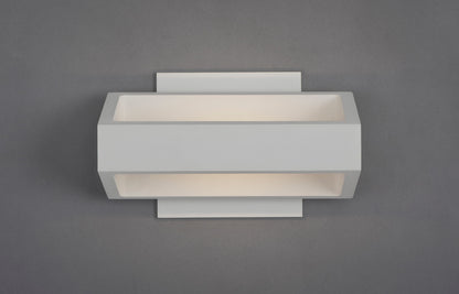 ET2 Contemporary Lighting Alumilux: Titan LED Outdoor Wall Sconce in White E41302-WT