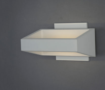 ET2 Contemporary Lighting Alumilux: Titan LED Outdoor Wall Sconce in White E41302-WT