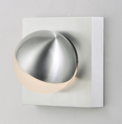 ET2 Contemporary Lighting Alumilux: Majik LED Wall Sconce in Satin Aluminum E41326-SA