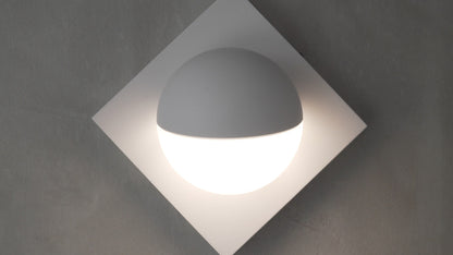 ET2 Contemporary Lighting Alumilux: Majik LED Wall Sconce in White E41326-WT