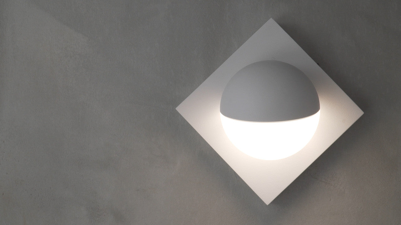 ET2 Contemporary Lighting Alumilux: Majik LED Wall Sconce in White E41326-WT