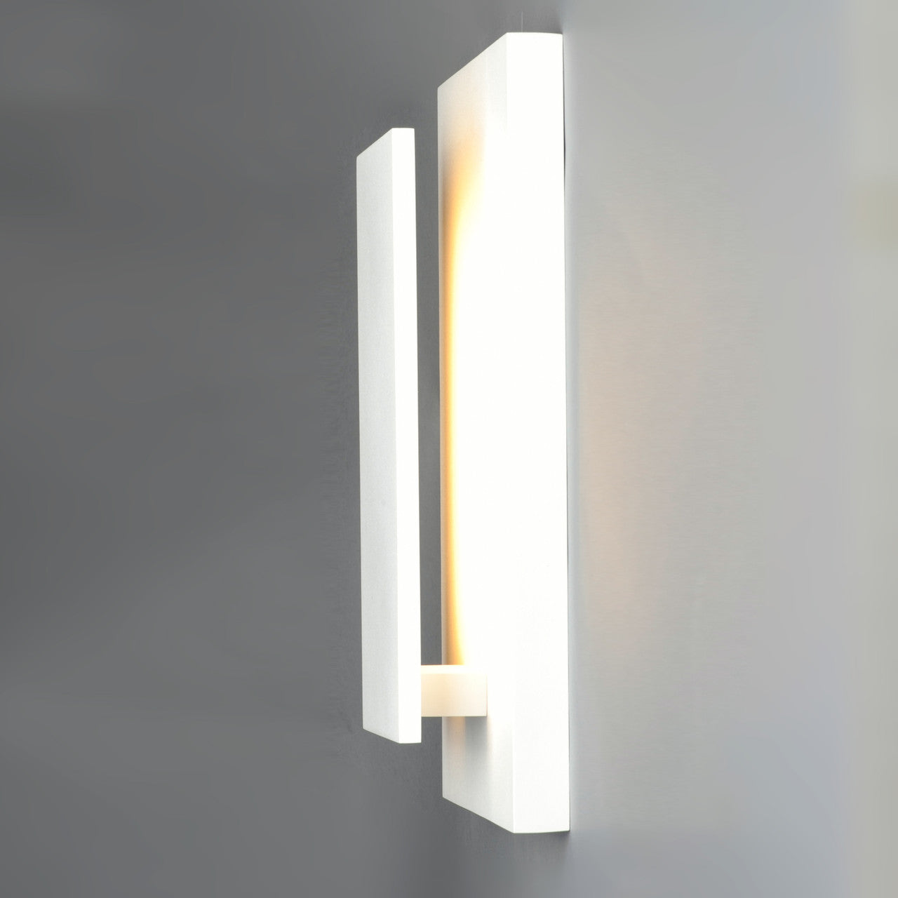 ET2 Contemporary Lighting Alumilux: Piso LED Outdoor Wall Sconce in White E41335-WT